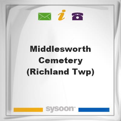 Middlesworth Cemetery (Richland Twp.), Middlesworth Cemetery (Richland Twp.)