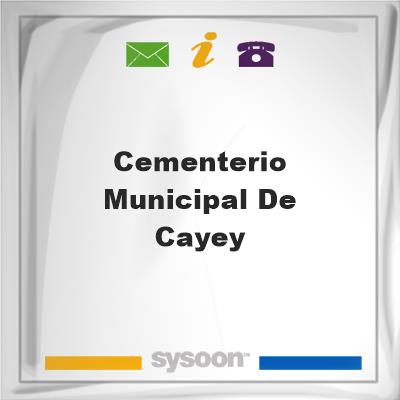 Cementerio Municipal de CayeyCementerio Municipal de Cayey on Sysoon