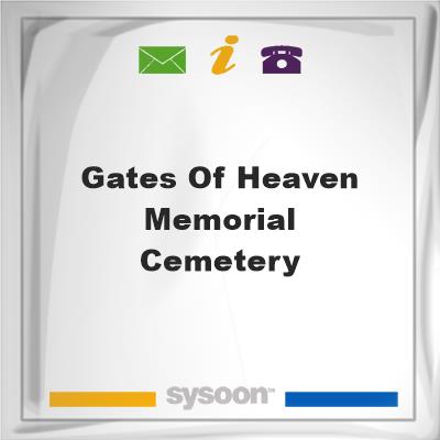 Gates of Heaven Memorial CemeteryGates of Heaven Memorial Cemetery on Sysoon