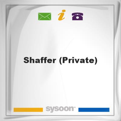 Shaffer (private)Shaffer (private) on Sysoon