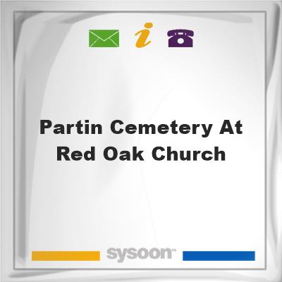 Partin Cemetery at Red Oak Church, Partin Cemetery at Red Oak Church