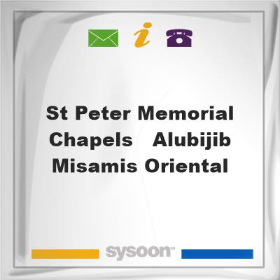 St. Peter Memorial Chapels - Alubijib, Misamis OrientalSt. Peter Memorial Chapels - Alubijib, Misamis Oriental on Sysoon