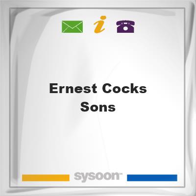 Ernest Cocks & Sons, Ernest Cocks & Sons