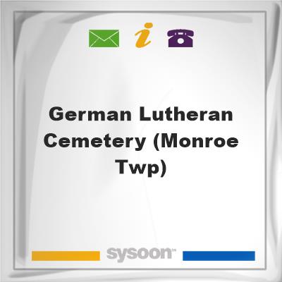 German Lutheran Cemetery (Monroe Twp), German Lutheran Cemetery (Monroe Twp)