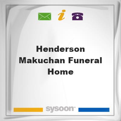 Henderson Makuchan Funeral Home, Henderson Makuchan Funeral Home