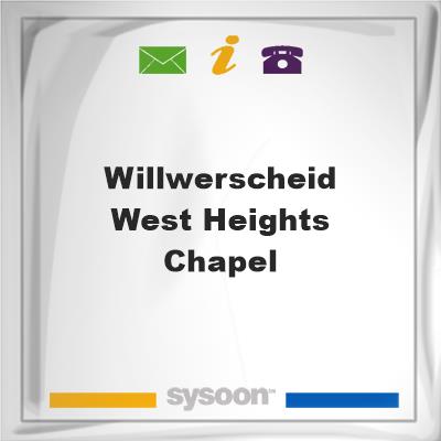Willwerscheid West-Heights Chapel, Willwerscheid West-Heights Chapel