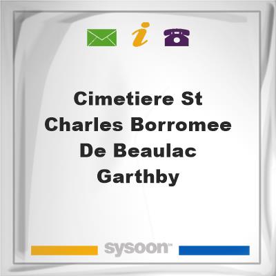 Cimetiere St-Charles Borromee de Beaulac-Garthby, Cimetiere St-Charles Borromee de Beaulac-Garthby