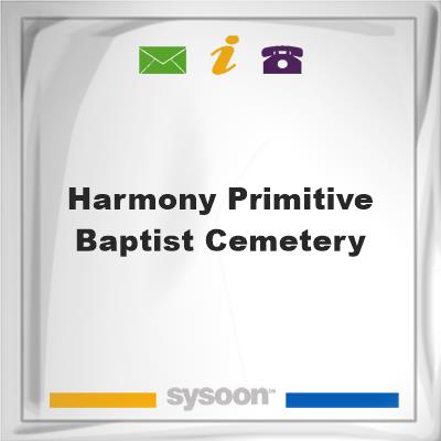 Harmony Primitive Baptist Cemetery, Harmony Primitive Baptist Cemetery