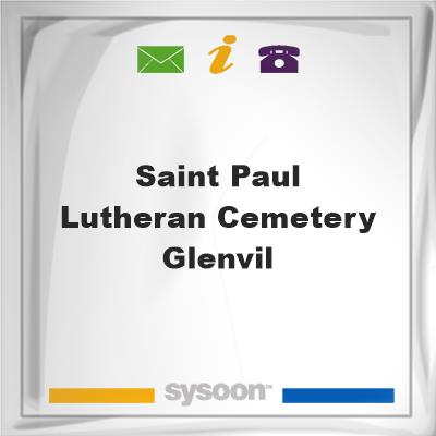 Saint Paul Lutheran Cemetery - Glenvil, Saint Paul Lutheran Cemetery - Glenvil