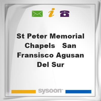 St. Peter Memorial Chapels - San Fransisco, Agusan del Sur, St. Peter Memorial Chapels - San Fransisco, Agusan del Sur