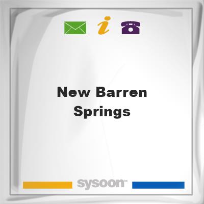 New Barren SpringsNew Barren Springs on Sysoon