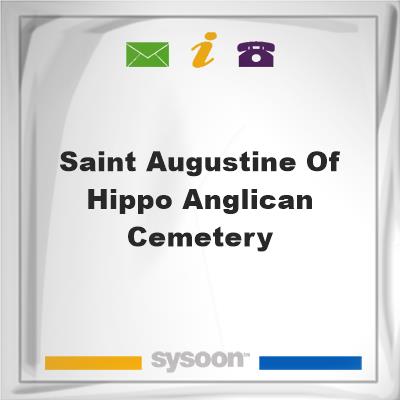 Saint Augustine of Hippo Anglican CemeterySaint Augustine of Hippo Anglican Cemetery on Sysoon