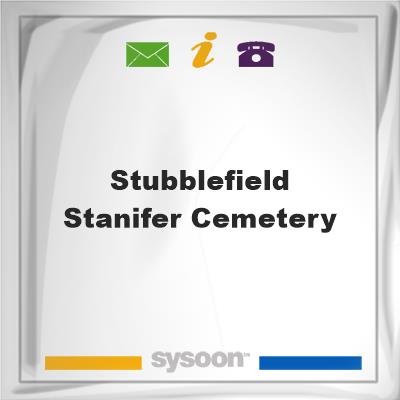 Stubblefield-Stanifer CemeteryStubblefield-Stanifer Cemetery on Sysoon