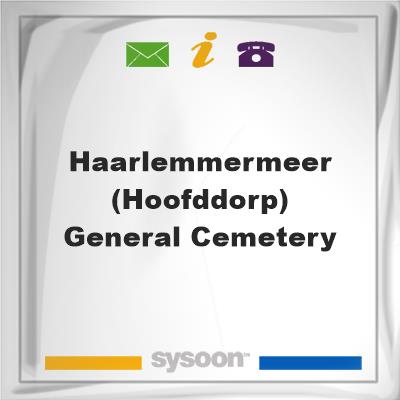Haarlemmermeer (Hoofddorp) General Cemetery, Haarlemmermeer (Hoofddorp) General Cemetery