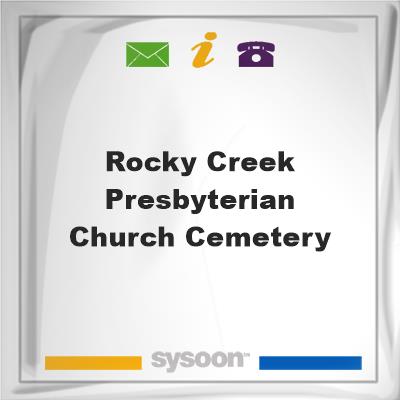 Rocky Creek Presbyterian Church Cemetery, Rocky Creek Presbyterian Church Cemetery