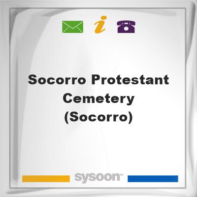 Socorro Protestant Cemetery (Socorro), Socorro Protestant Cemetery (Socorro)