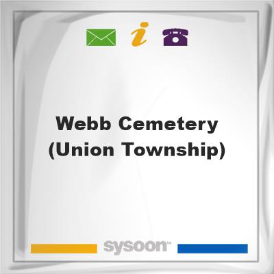 Webb Cemetery (Union Township), Webb Cemetery (Union Township)