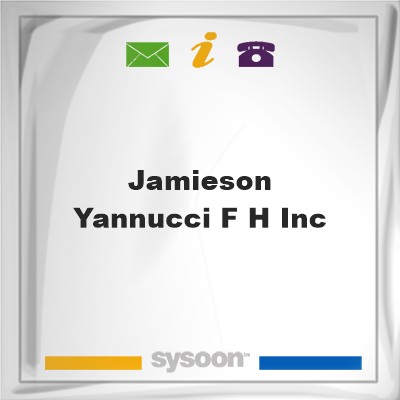 Jamieson & Yannucci F H IncJamieson & Yannucci F H Inc on Sysoon