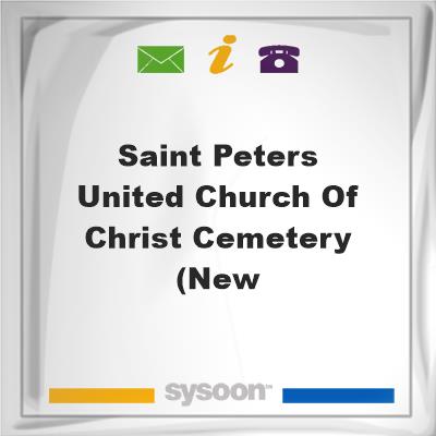 Saint Peters United Church of Christ Cemetery (NewSaint Peters United Church of Christ Cemetery (New on Sysoon