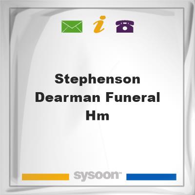 Stephenson-Dearman Funeral Hm, Stephenson-Dearman Funeral Hm