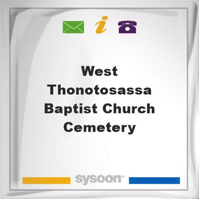 West Thonotosassa Baptist Church Cemetery, West Thonotosassa Baptist Church Cemetery