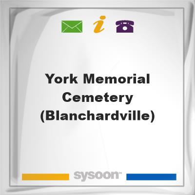 York Memorial Cemetery (Blanchardville), York Memorial Cemetery (Blanchardville)