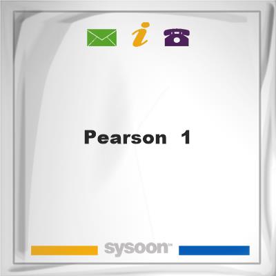 Pearson # 1Pearson # 1 on Sysoon