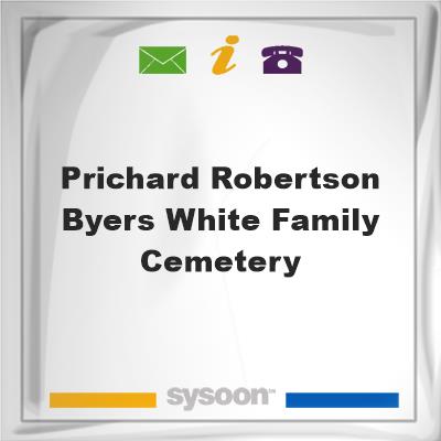 Prichard-Robertson-Byers-White family cemeteryPrichard-Robertson-Byers-White family cemetery on Sysoon