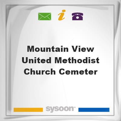Mountain View United Methodist Church Cemeter, Mountain View United Methodist Church Cemeter