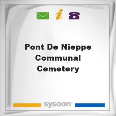 Pont-de-Nieppe Communal Cemetery, Pont-de-Nieppe Communal Cemetery