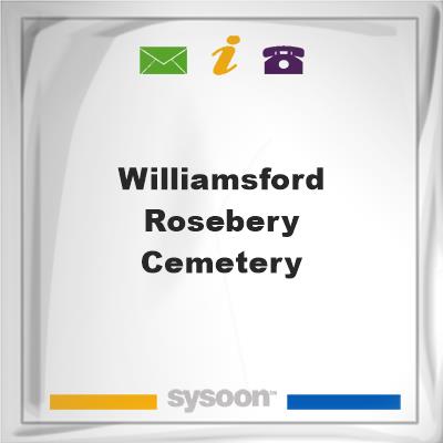 Williamsford-Rosebery Cemetery., Williamsford-Rosebery Cemetery.