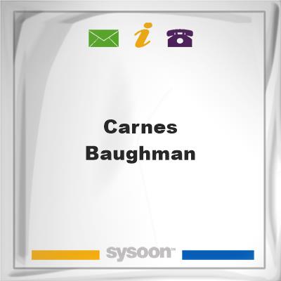 Carnes - BaughmanCarnes - Baughman on Sysoon