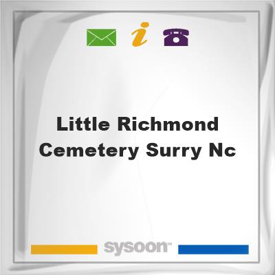Little Richmond Cemetery, Surry, NCLittle Richmond Cemetery, Surry, NC on Sysoon