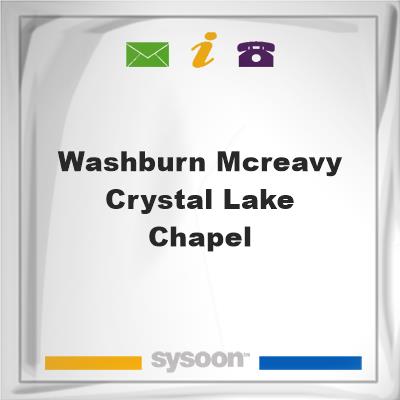 Washburn McReavy Crystal Lake ChapelWashburn McReavy Crystal Lake Chapel on Sysoon