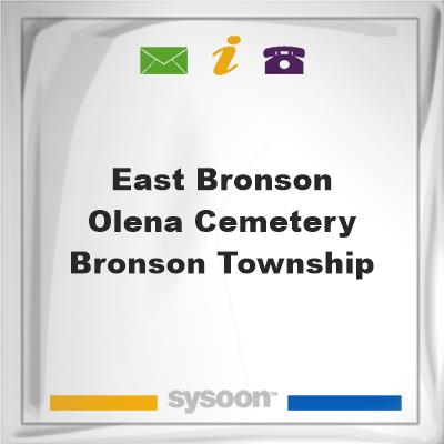 East Bronson-Olena Cemetery, Bronson Township, East Bronson-Olena Cemetery, Bronson Township