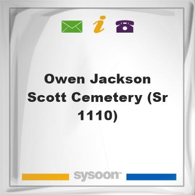 Owen Jackson Scott Cemetery (SR-1110)Owen Jackson Scott Cemetery (SR-1110) on Sysoon