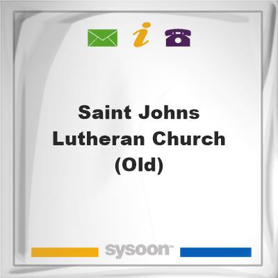 Saint Johns Lutheran Church (Old)Saint Johns Lutheran Church (Old) on Sysoon