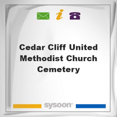 Cedar Cliff United Methodist Church Cemetery, Cedar Cliff United Methodist Church Cemetery