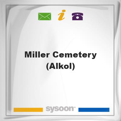 Miller Cemetery (Alkol), Miller Cemetery (Alkol)