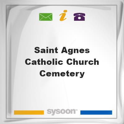 Saint Agnes Catholic Church Cemetery, Saint Agnes Catholic Church Cemetery