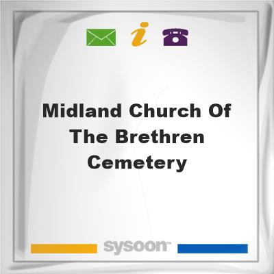 Midland Church of the Brethren CemeteryMidland Church of the Brethren Cemetery on Sysoon