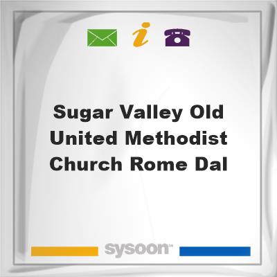 Sugar Valley Old United Methodist Church, Rome DalSugar Valley Old United Methodist Church, Rome Dal on Sysoon