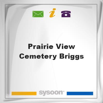 Prairie View Cemetery, BriggsPrairie View Cemetery, Briggs on Sysoon