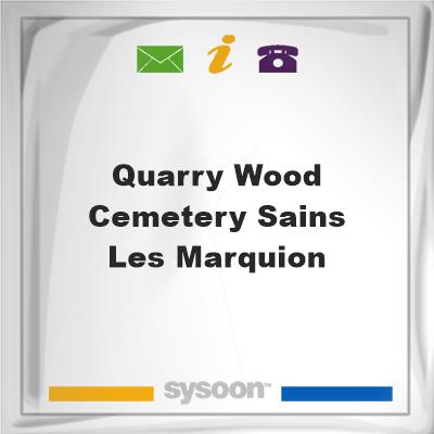 Quarry Wood Cemetery, Sains-les-MarquionQuarry Wood Cemetery, Sains-les-Marquion on Sysoon