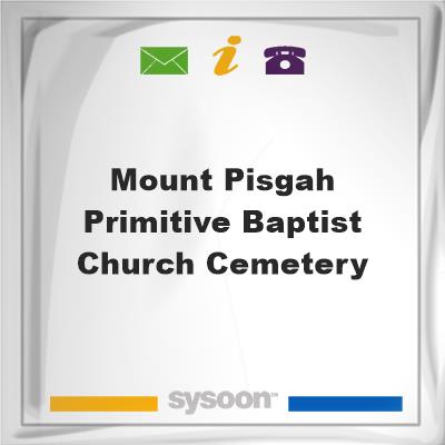 Mount Pisgah Primitive Baptist Church Cemetery, Mount Pisgah Primitive Baptist Church Cemetery