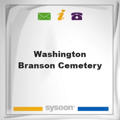 Washington-Branson Cemetery, Washington-Branson Cemetery