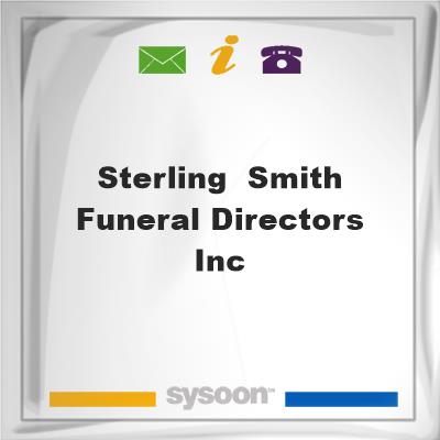 Sterling & Smith Funeral Directors IncSterling & Smith Funeral Directors Inc on Sysoon