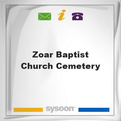 Zoar Baptist Church CemeteryZoar Baptist Church Cemetery on Sysoon