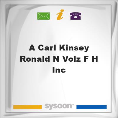 A Carl Kinsey-Ronald N Volz F H IncA Carl Kinsey-Ronald N Volz F H Inc on Sysoon