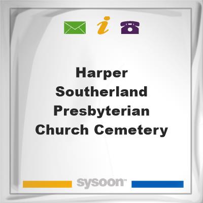 Harper-Southerland Presbyterian Church CemeteryHarper-Southerland Presbyterian Church Cemetery on Sysoon